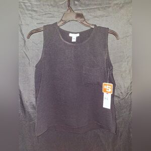 Just Be Black Tank Top